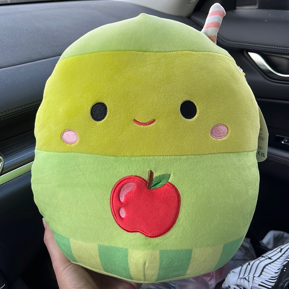 🧃 Squishmallows Apple Juice Box! NWT 12” 🧃